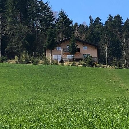 Ferienhaus Am Waldrand Von Egg Bregenzer Wald Exteriör bild