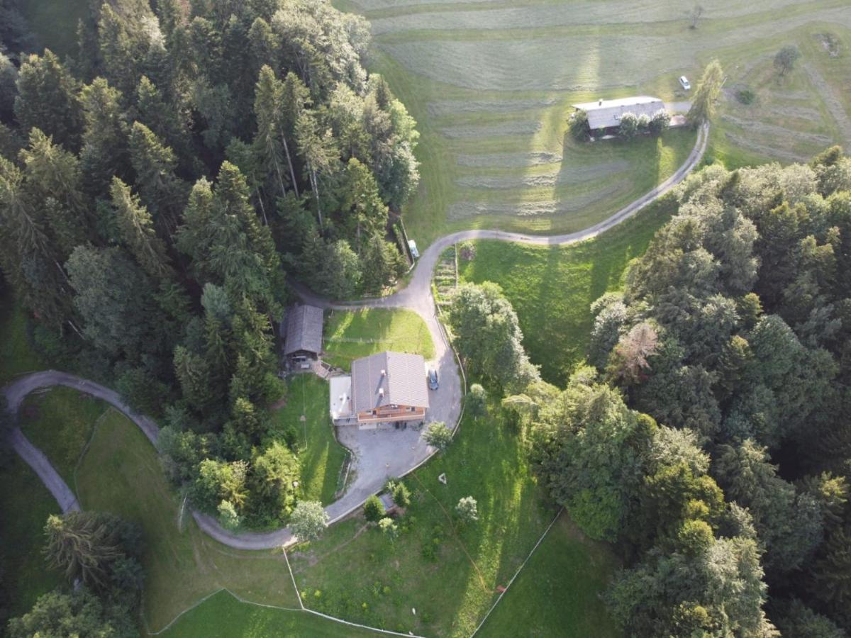 Ferienhaus Am Waldrand Von Egg Bregenzer Wald Exteriör bild