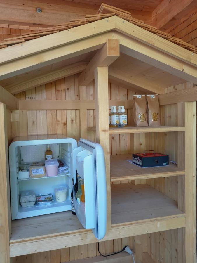 Ferienhaus Am Waldrand Von Egg Bregenzer Wald Exteriör bild