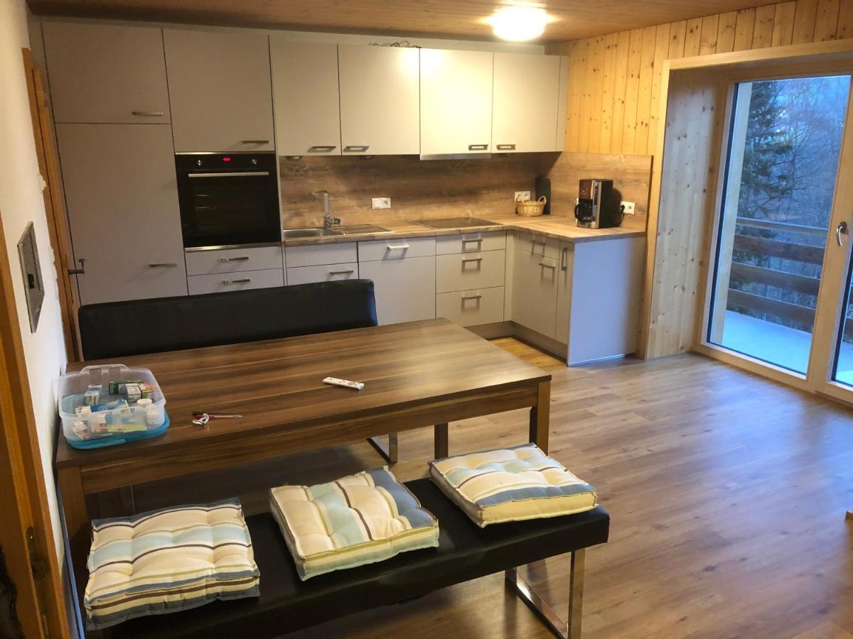 Ferienhaus Am Waldrand Von Egg Bregenzer Wald Exteriör bild